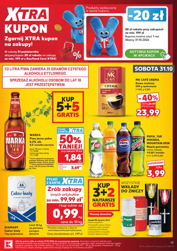 Kaufland - gazetka promocyjna Gazetka Tygodnia od czwartku 29.10 do środy 04.11 - strona 19
