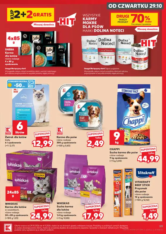 Kaufland - gazetka promocyjna Gazetka Tygodnia od czwartku 29.10 do środy 04.11 - strona 59