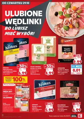 Kaufland - gazetka promocyjna Gazetka Tygodnia od czwartku 29.10 do środy 04.11 - strona 40