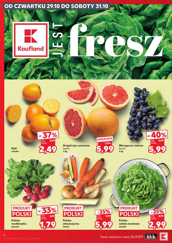 Kaufland - gazetka promocyjna Gazetka Tygodnia od czwartku 29.10 do środy 04.11 - strona 4