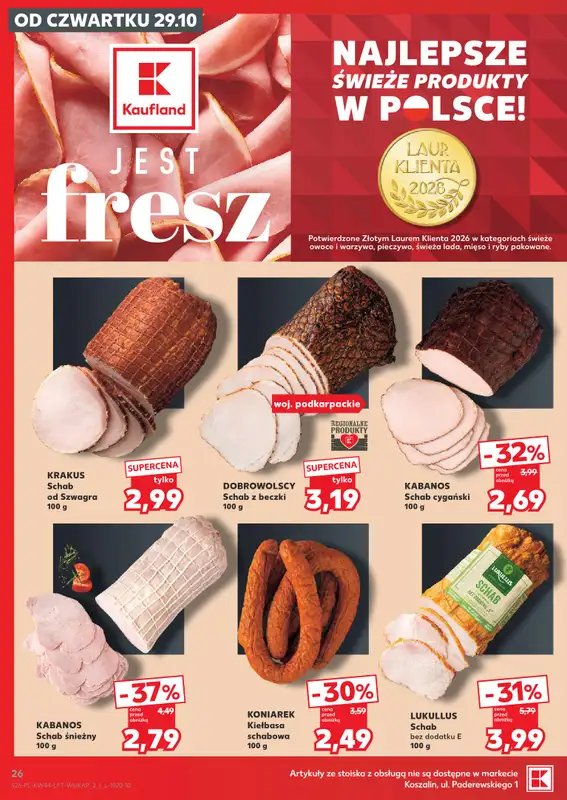 Kaufland - gazetka promocyjna Gazetka Tygodnia od czwartku 29.10 do środy 04.11 - strona 26