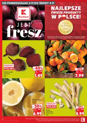 Kaufland - gazetka promocyjna Gazetka Tygodnia od czwartku 29.10 do środy 04.11 - strona 64