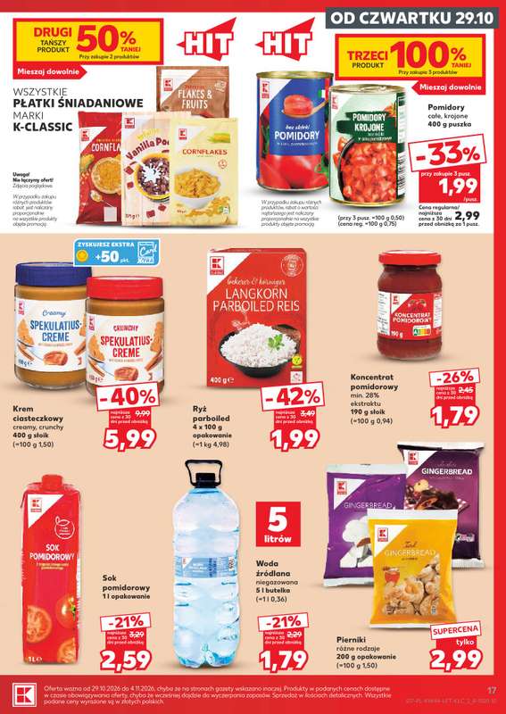 Kaufland - gazetka promocyjna Gazetka Tygodnia od czwartku 29.10 do środy 04.11 - strona 17