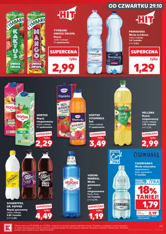 Kaufland - gazetka promocyjna Gazetka Tygodnia od czwartku 29.10 do środy 04.11 - strona 53