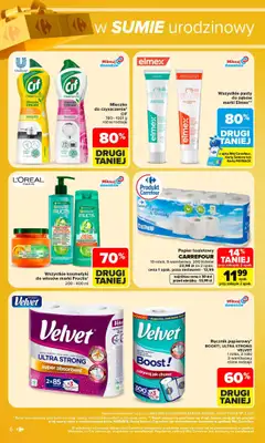 Carrefour - gazetka promocyjna W sumie urodzinowy weekend okazji od czwartku 29.10 do soboty 31.10 - strona 6