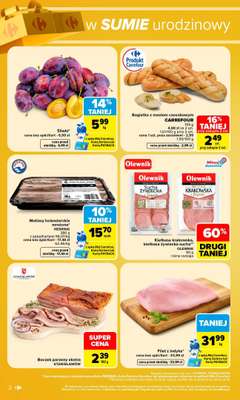 Carrefour - gazetka promocyjna W sumie urodzinowy weekend okazji od czwartku 29.10 do soboty 31.10 - strona 2