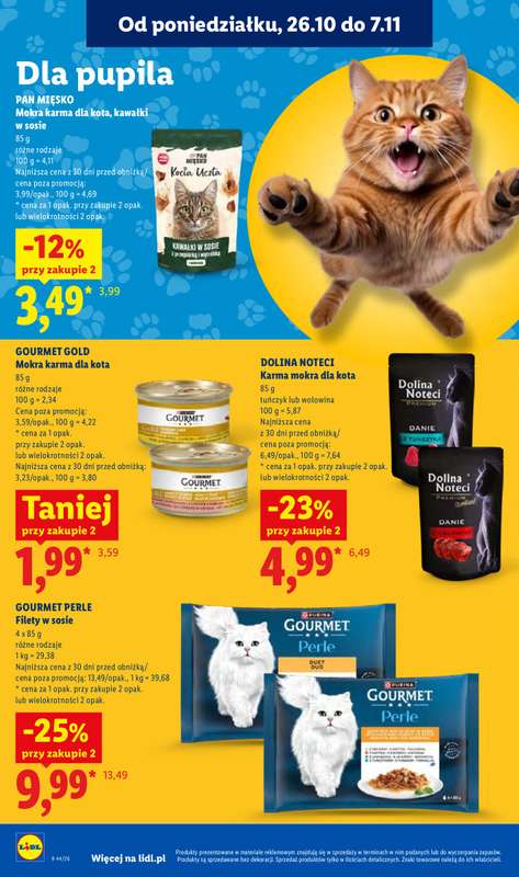 Lidl - gazetka promocyjna Oferta od poniedziałku od poniedziałku 26.10 do środy 28.10 - strona 114