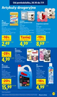 Lidl - gazetka promocyjna Oferta od poniedziałku od poniedziałku 26.10 do środy 28.10 - strona 103