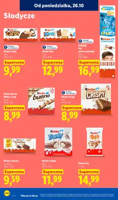 Lidl - gazetka promocyjna Oferta od poniedziałku od poniedziałku 26.10 do środy 28.10 - strona 78