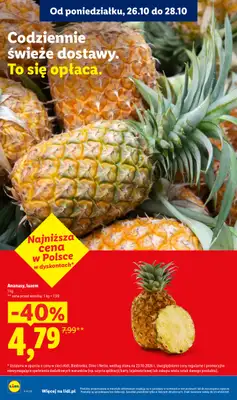 Lidl - gazetka promocyjna Oferta od poniedziałku od poniedziałku 26.10 do środy 28.10 - strona 12