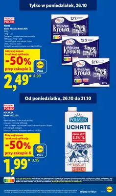 Lidl - gazetka promocyjna Oferta od poniedziałku od poniedziałku 26.10 do środy 28.10 - strona 5