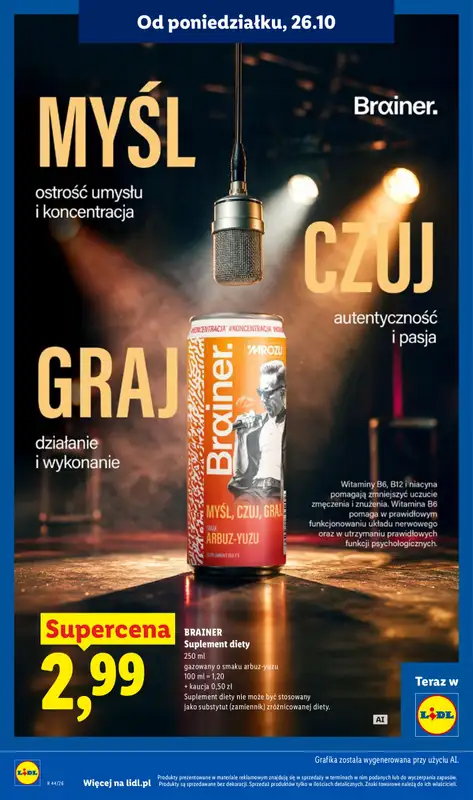Lidl - gazetka promocyjna Oferta od poniedziałku od poniedziałku 26.10 do środy 28.10 - strona 86