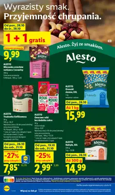 Lidl - gazetka promocyjna Oferta od poniedziałku od poniedziałku 26.10 do środy 28.10 - strona 84