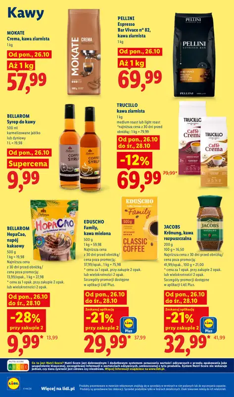 Lidl - gazetka promocyjna Oferta od poniedziałku od poniedziałku 26.10 do środy 28.10 - strona 82