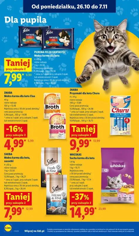 Lidl - gazetka promocyjna Oferta od poniedziałku od poniedziałku 26.10 do środy 28.10 - strona 112
