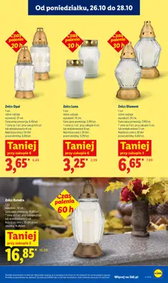 Lidl - gazetka promocyjna Oferta od poniedziałku od poniedziałku 26.10 do środy 28.10 - strona 49