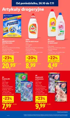 Lidl - gazetka promocyjna Oferta od poniedziałku od poniedziałku 26.10 do środy 28.10 - strona 106