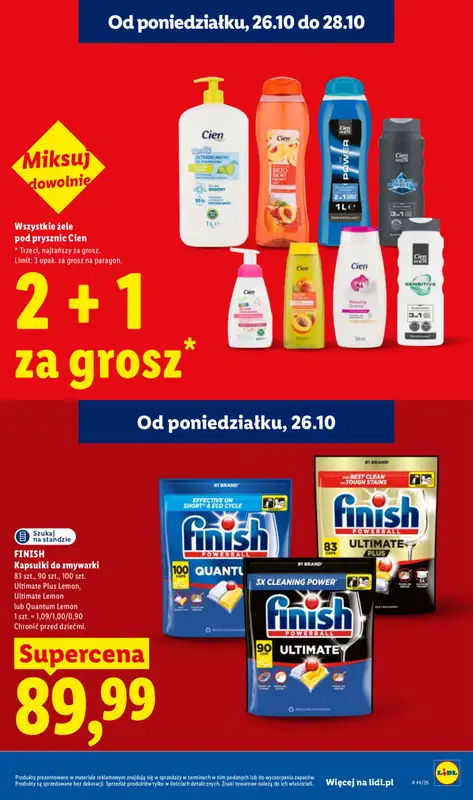 Lidl - gazetka promocyjna Oferta od poniedziałku od poniedziałku 26.10 do środy 28.10 - strona 21