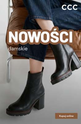 CCC - gazetka promocyjna NOWOŚCI damskie od wtorku 27.10 