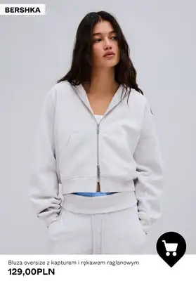 Bershka - gazetka promocyjna BLUZY damskie od 129,00 PLN od środy 28.10  - strona 5