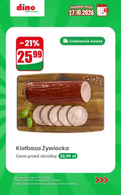 Dino - gazetka promocyjna Specjalna oferta na 27.10.2026 - promocje spoza gazetki od wtorku 27.10 do wtorku 27.10 - strona 3