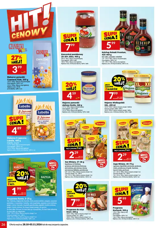Twój Market - gazetka promocyjna Gazetka od środy 28.10 do wtorku 03.11 - strona 26