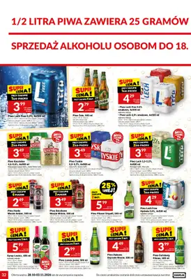 Twój Market - gazetka promocyjna Gazetka od środy 28.10 do wtorku 03.11 - strona 32