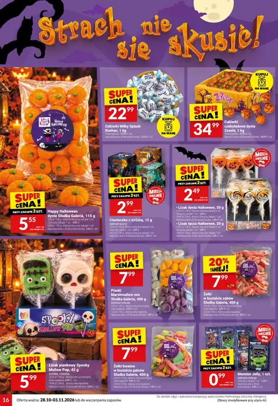 Twój Market - gazetka promocyjna Gazetka od środy 28.10 do wtorku 03.11 - strona 16