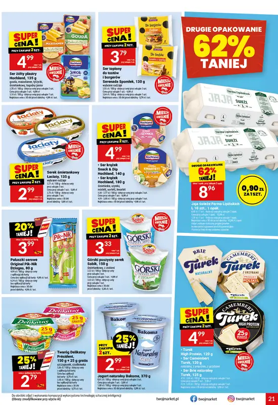 Twój Market - gazetka promocyjna Gazetka od środy 28.10 do wtorku 03.11 - strona 21