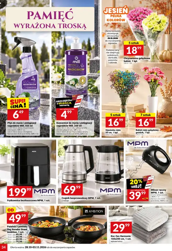 Twój Market - gazetka promocyjna Gazetka od środy 28.10 do wtorku 03.11 - strona 34