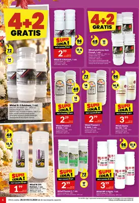 Twój Market - gazetka promocyjna Gazetka od środy 28.10 do wtorku 03.11 - strona 6