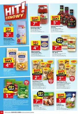 Twój Market - gazetka promocyjna Gazetka od środy 28.10 do wtorku 03.11 - strona 26