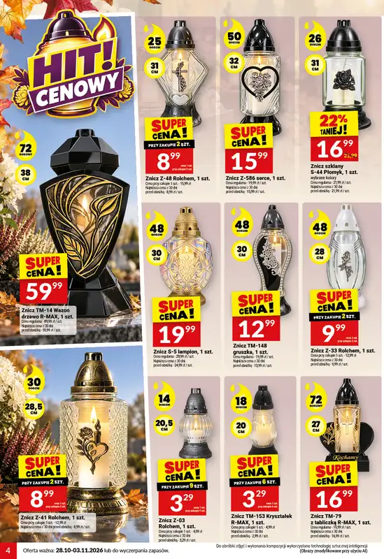 Twój Market - gazetka promocyjna Gazetka od środy 28.10 do wtorku 03.11 - strona 4