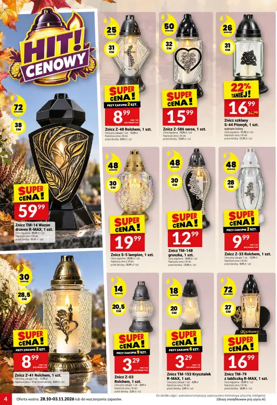 Twój Market - gazetka promocyjna Gazetka od środy 28.10 do wtorku 03.11 - strona 4
