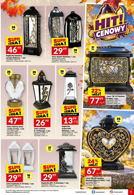 Twój Market - gazetka promocyjna Gazetka od środy 28.10 do wtorku 03.11 - strona 5