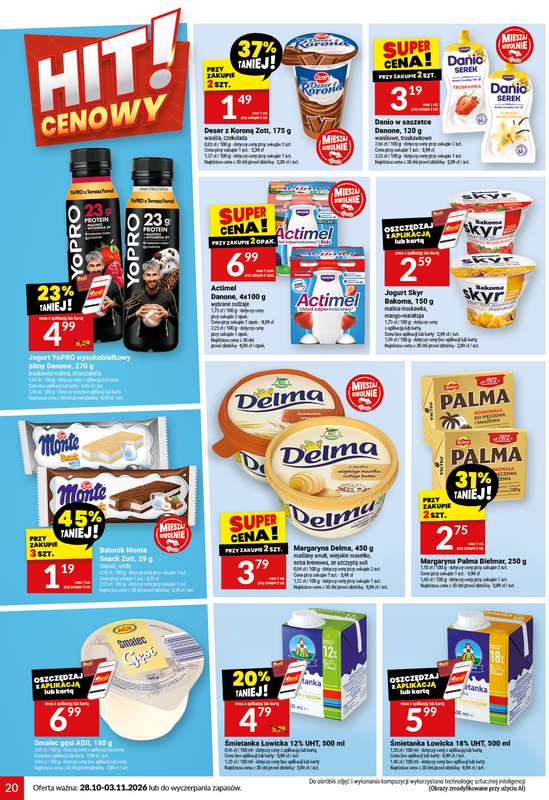 Twój Market - gazetka promocyjna Gazetka od środy 28.10 do wtorku 03.11 - strona 20