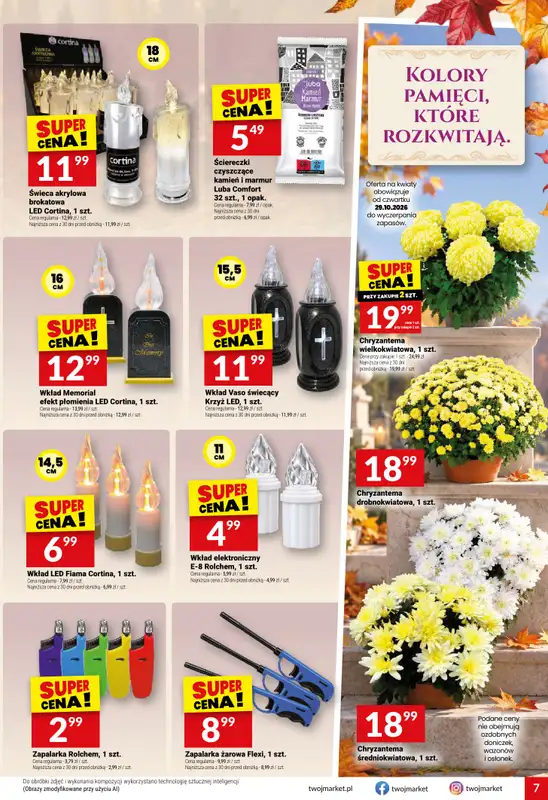 Twój Market - gazetka promocyjna Gazetka od środy 28.10 do wtorku 03.11 - strona 7