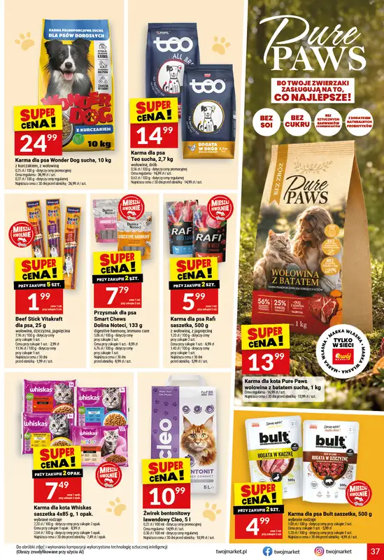 Twój Market - gazetka promocyjna Gazetka od środy 28.10 do wtorku 03.11 - strona 37