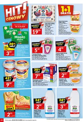 Twój Market - gazetka promocyjna Gazetka od środy 28.10 do wtorku 03.11 - strona 22