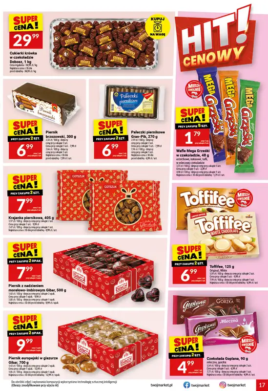 Twój Market - gazetka promocyjna Gazetka od środy 28.10 do wtorku 03.11 - strona 17