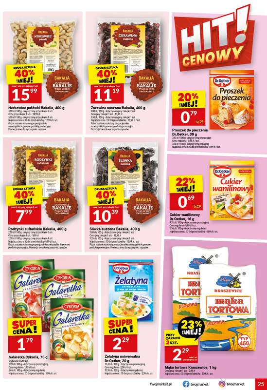 Twój Market - gazetka promocyjna Gazetka od środy 28.10 do wtorku 03.11 - strona 25