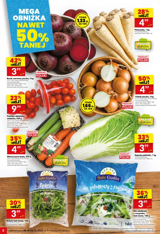 Twój Market - gazetka promocyjna Gazetka od środy 28.10 do wtorku 03.11 - strona 8