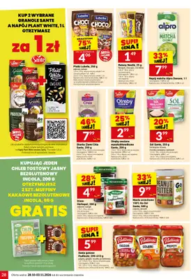 Twój Market - gazetka promocyjna Gazetka od środy 28.10 do wtorku 03.11 - strona 28