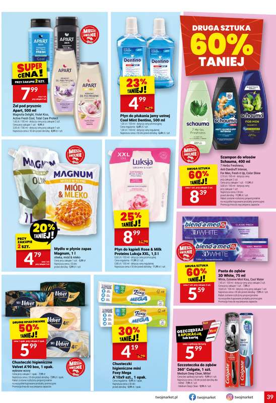 Twój Market - gazetka promocyjna Gazetka od środy 28.10 do wtorku 03.11 - strona 39