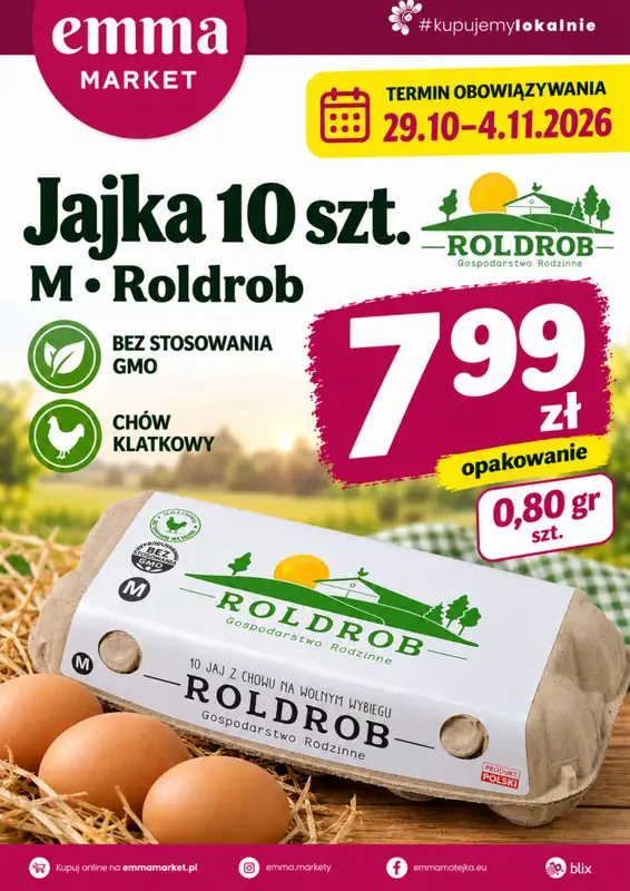 emma MARKET - gazetka promocyjna Plakaty promocyjne od czwartku 29.10 do środy 04.11 - strona 5