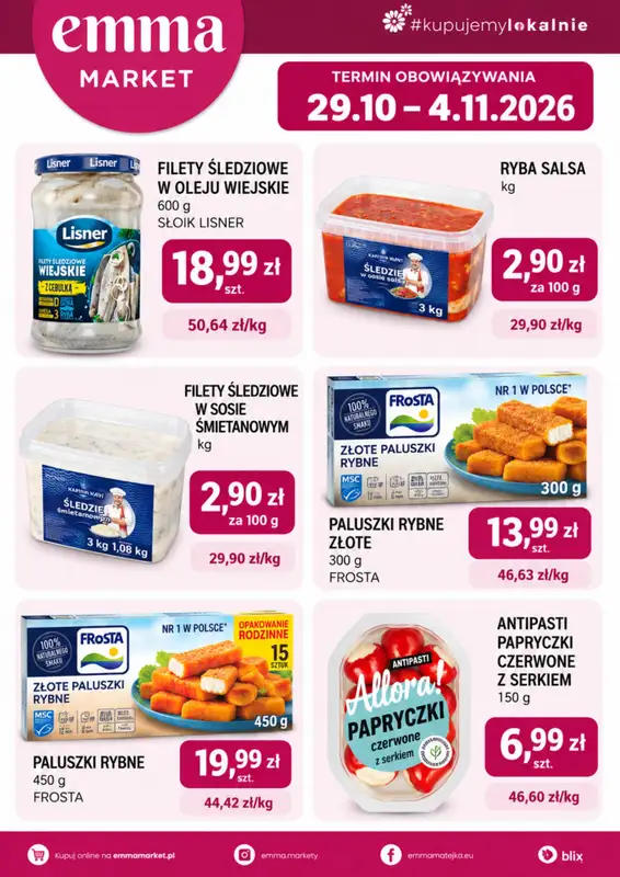 emma MARKET - gazetka promocyjna Plakaty promocyjne od czwartku 29.10 do środy 04.11 - strona 2