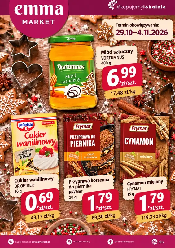 emma MARKET - gazetka promocyjna Plakaty promocyjne od czwartku 29.10 do środy 04.11 - strona 3