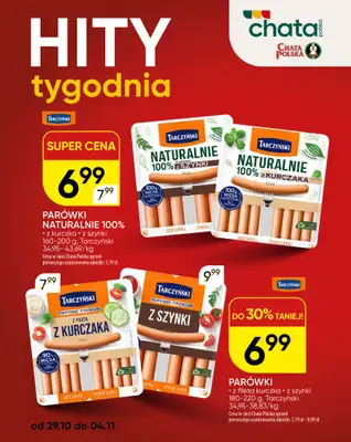 Chata Polska - gazetka promocyjna Hity Tygodnia 29.10-04.11.2026 od czwartku 29.10 do środy 04.11 - strona 2