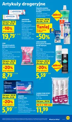 Lidl - gazetka promocyjna Oferta od poniedziałku od poniedziałku 26.10 do środy 28.10 - strona 101
