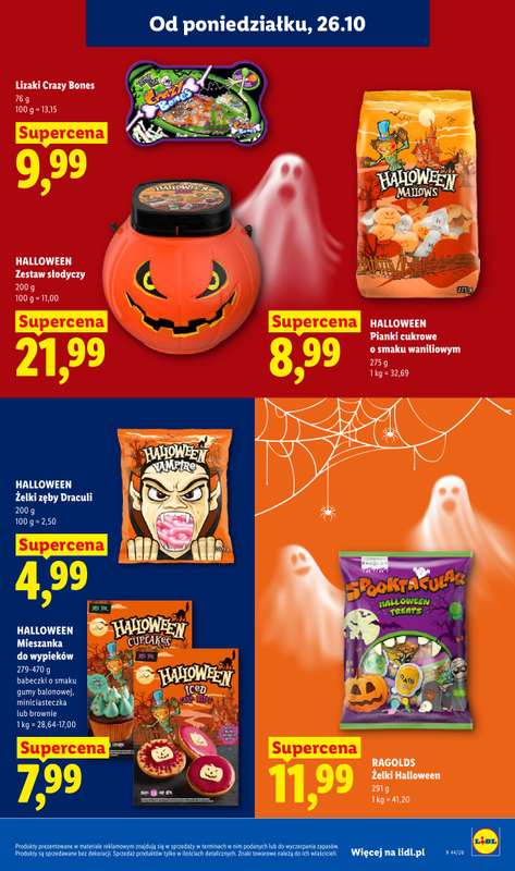 Lidl - gazetka promocyjna Oferta od poniedziałku od poniedziałku 26.10 do środy 28.10 - strona 75